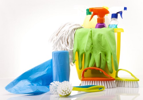 Cleaner planning a regular home cleaning visit in Battersea
