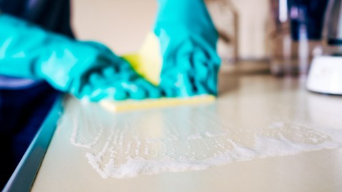 Kitchen and bathroom cleaning tasks included in Battersea domestic cleaning
